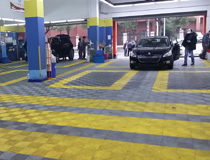 汽車(chē)洗車(chē)地面格柵 汽車(chē)保養(yǎng)維護(hù)店地板鋪裝材料